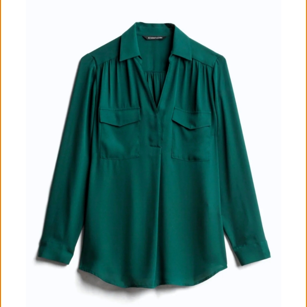 Chase Pocket Blouse